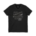 World's Greatest Procrastinator — Cat Mom T-Shirt | Cotton V-Neck