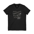 World's Greatest Free Spirit — Cat Dad T-Shirt | Cotton V-Neck