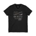 World's Greatest BS Detector — Cat Dad T-Shirt | Cotton V-Neck
