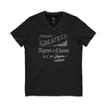 World's Greatest Agent of Chaos — Cat Mom T-Shirt | Cotton V-Neck