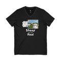 Sheep Just Got Real | Cotton V-Neck T-Shirt