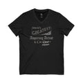 World's Greatest Aspiring Artist — Cat Dad T-Shirt | Cotton V-Neck