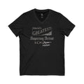 World's Greatest Aspiring Artist — Cat Mom T-Shirt | Cotton V-Neck