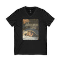 Murder Mittens in the Undercovers Caper | Cotton V-Neck T-Shirt