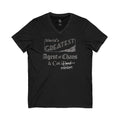 World's Greatest Agent of Chaos — Cat Dad T-Shirt | Cotton V-Neck
