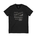 World's Greatest Philosopher — Cat Mom T-Shirt | Cotton V-Neck